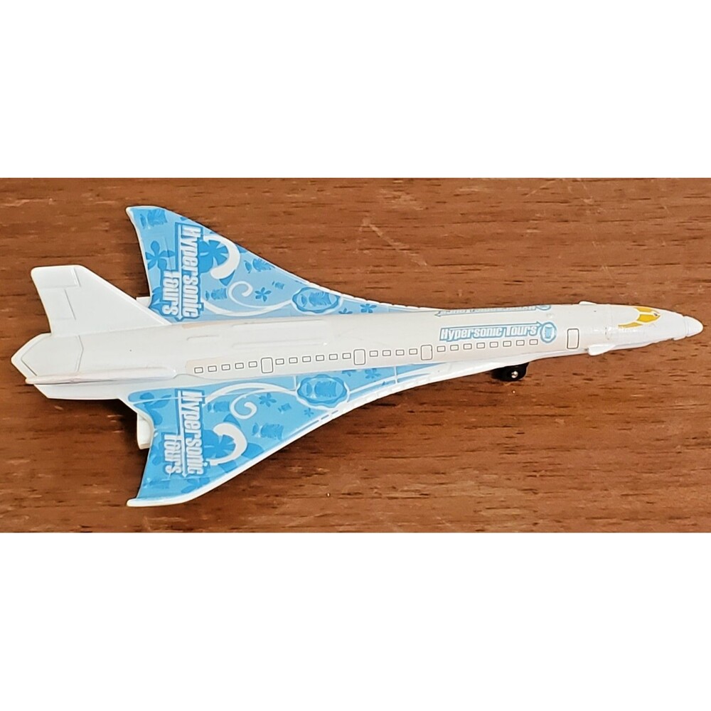 Vintage Matchbox Skybusters Die-cast Concorde Supersonic Jet Hypersonic Tours